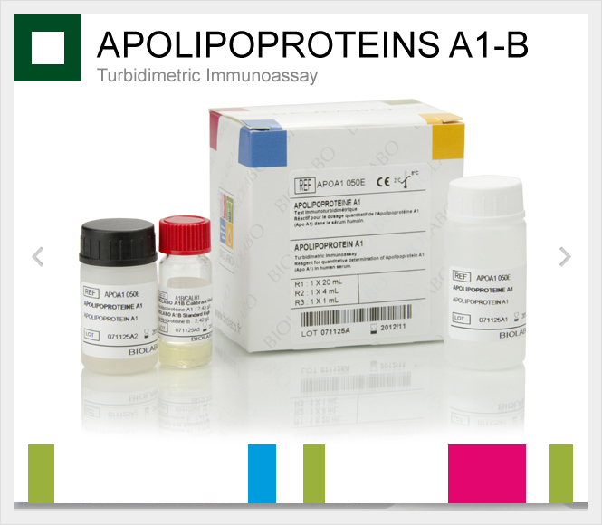 APOLIPOPROTEINS A1-B Turbidimetric Immunoassay