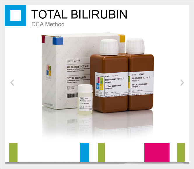 TOTAL BILIRUBIN DCA Method