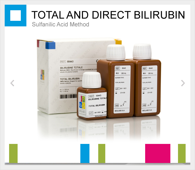 TOTAL AND DIRECT BILIRUBIN Sulfanilic Acid Method