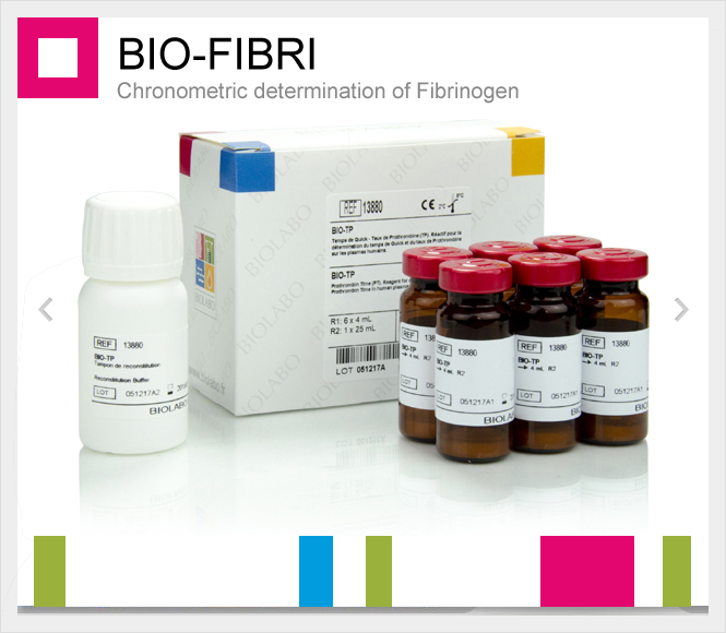BIO-FIBRI Chronomteric determination of Fibrinogen