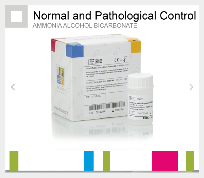 Pathological Control AMMONIA ALCOHOL BICARBONATE  1 x 10 mL
