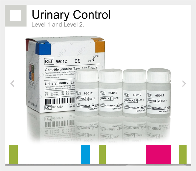 Urinary Control Level 1 and Level 2 1 x 10 mL