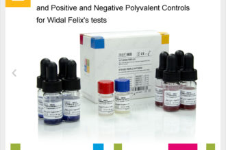 STAINED FEBRILE ANTIGENS for Widal Felix Tests 1 x 5 mL