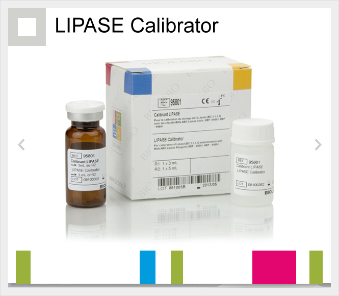  LIPASE Calibrator 1 x 3 mL