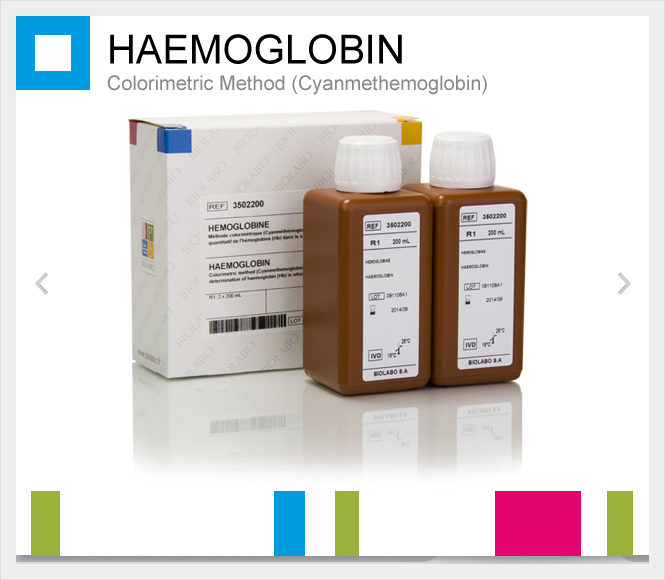 HAEMOGLOBIN Colorimetric Method (Cyanmethemoglobin) 2 x 200 mL