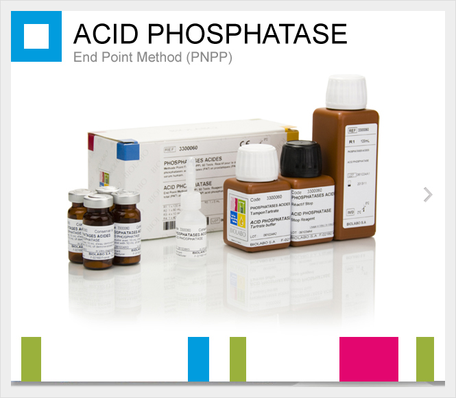 ACID PHOSPHATASE End Point Method (PNPP) 1 x 120 mL