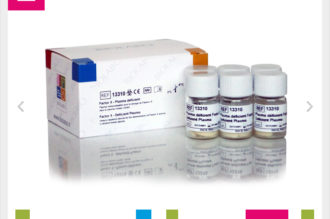 FACTOR X Deficient Plasma 6 x 1 mL